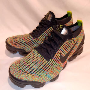 Nike Air Vapormax Flyknit 3 Men Athletic Sneakers Multi-color